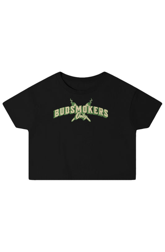 Budsmokers Only Crop Top